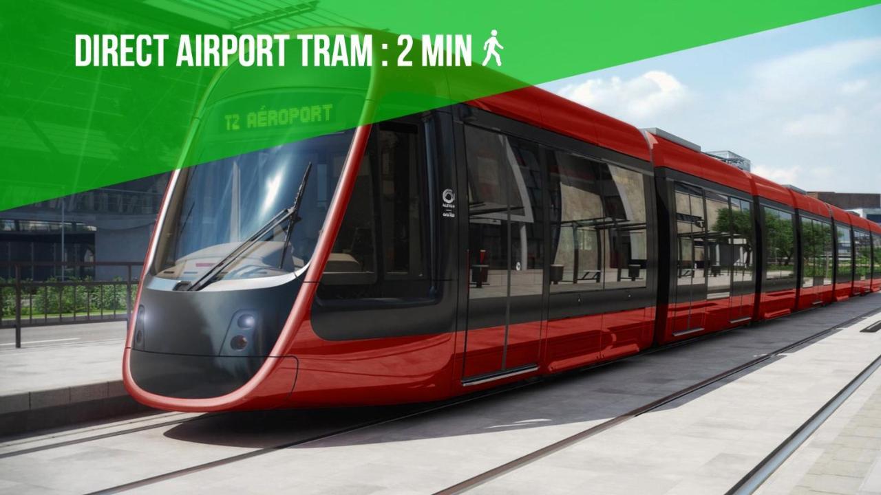 2 Rooms - Hyper Centre - Air-Conditioned - Terrace - Quiet - Tramway - Equipped Kitchen - Wifi Nice Exterior photo
